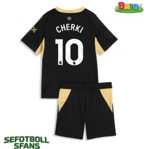 Manchester City Rayan Cherki #10 Bortaställ Barn 2026-27 Kortärmad (+ Korta byxor)